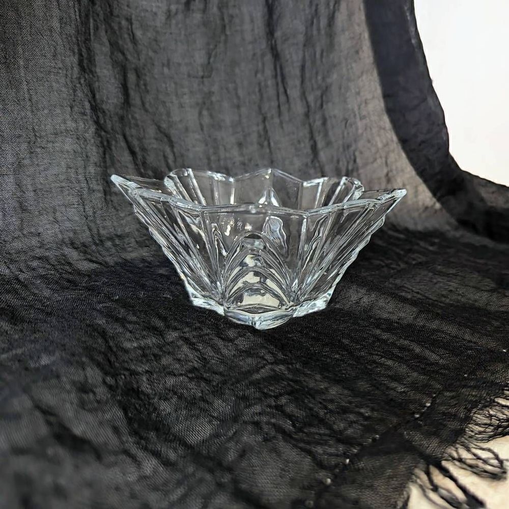 Vintage Crystal Bowl Dish Fifth Avenue Crystal LTD